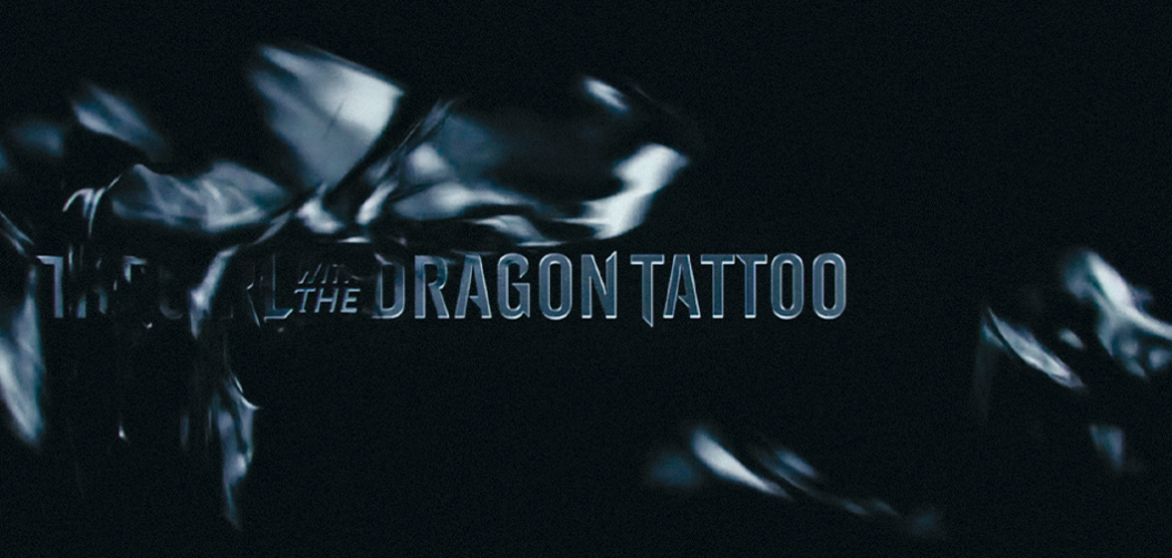 Le générique : The Girl with the Dragon Tattoo
