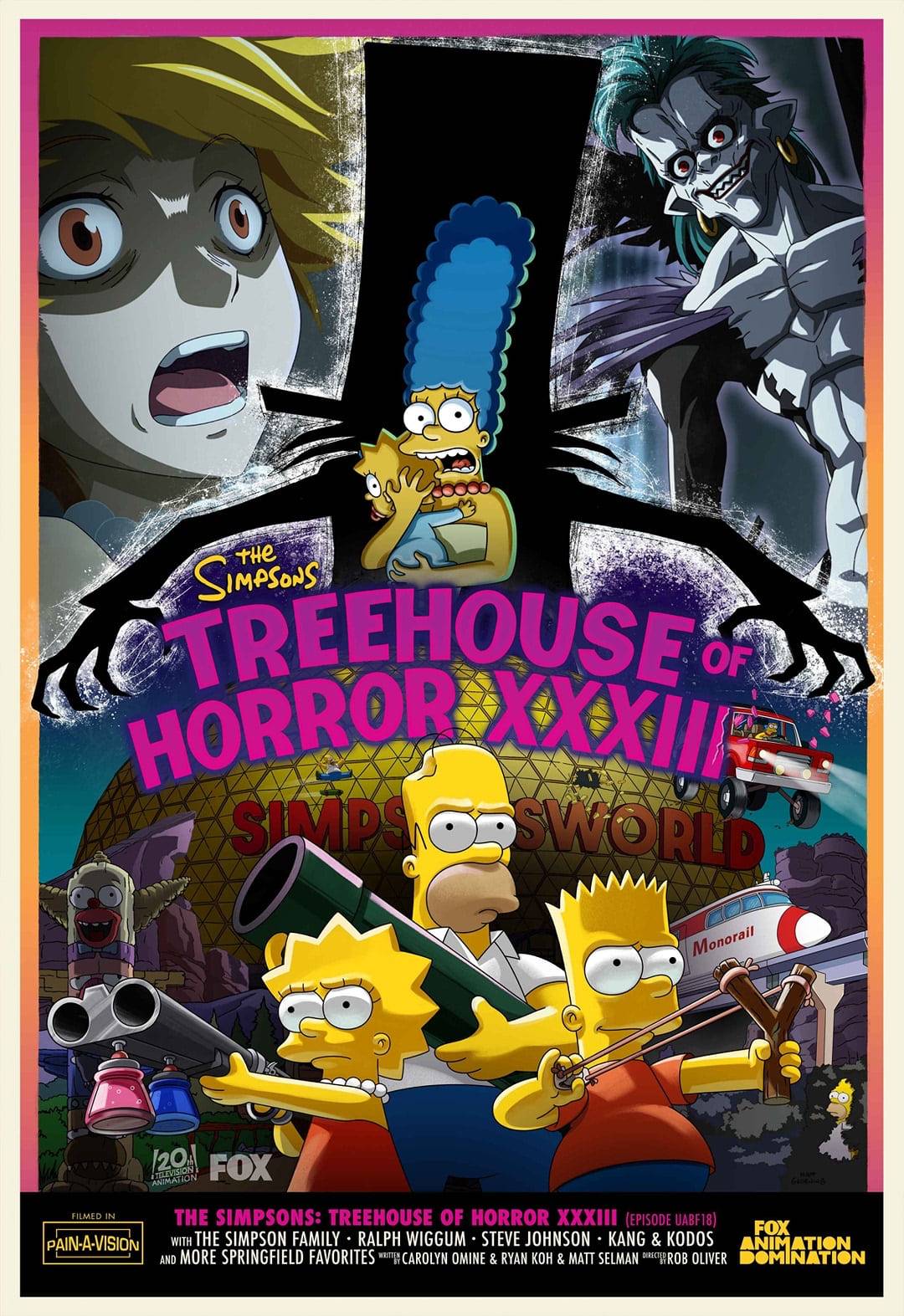 les-posters-du-simpson-horror-show